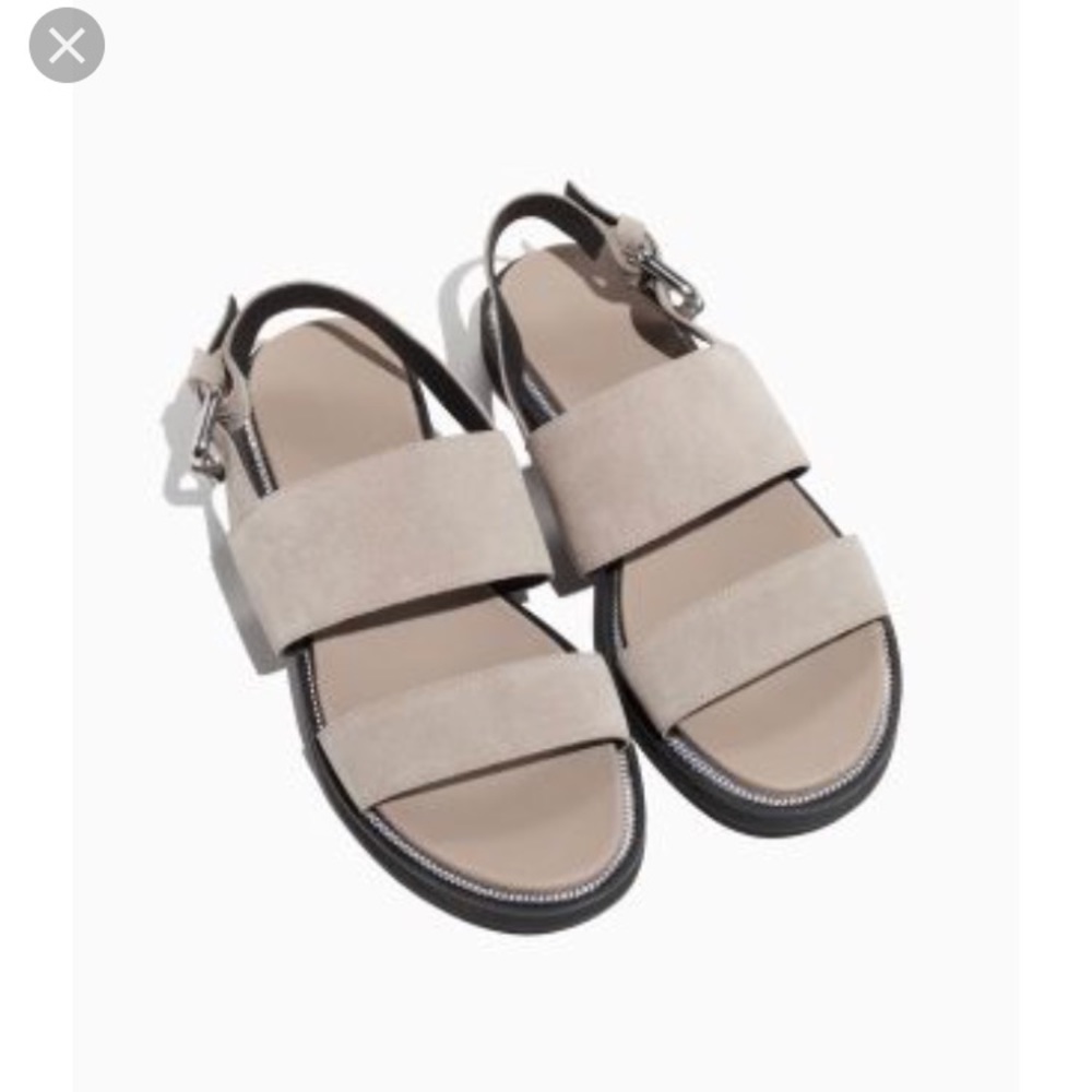 & Other Stories Raw Edge Sandals